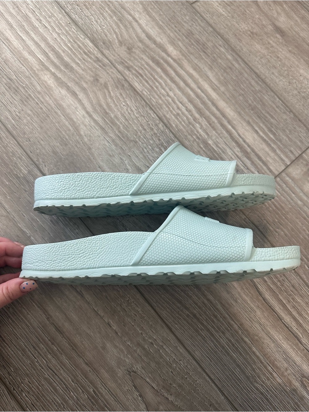 Birkenstock EVA Slide Sandals in Mint Green Size Men’s 10 EUC - Picture 3 of 5